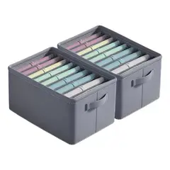 KUANGYE - 2 Pcs Cajas De Almacenamiento Para Vaqueros Suéter Grueso