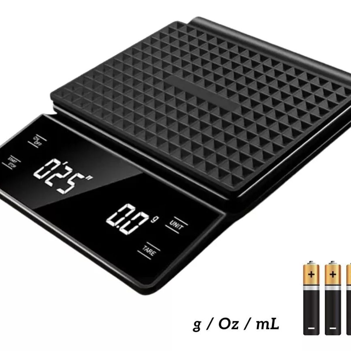 KUANGYE - Balanza Para Casa Gramera Precisa Y Cronómetro Para Cocinar