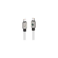 USAMS - Cable Cargador Tipo C A Tipo C Sj684 Luz Led 100w 12m