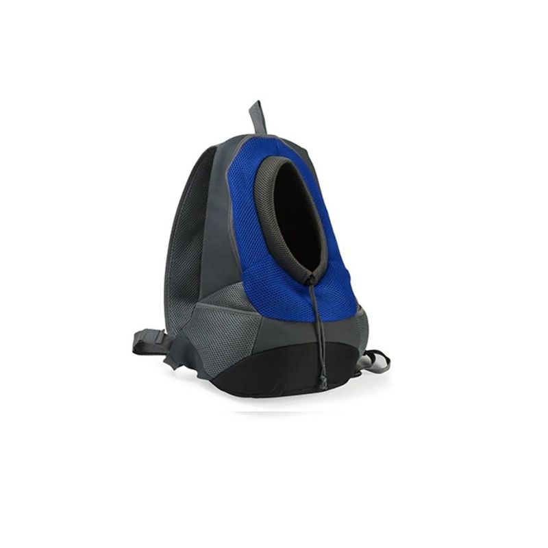 GENERICO - Mochila Malla Bolso Transporte Mascotas T Grande Azul