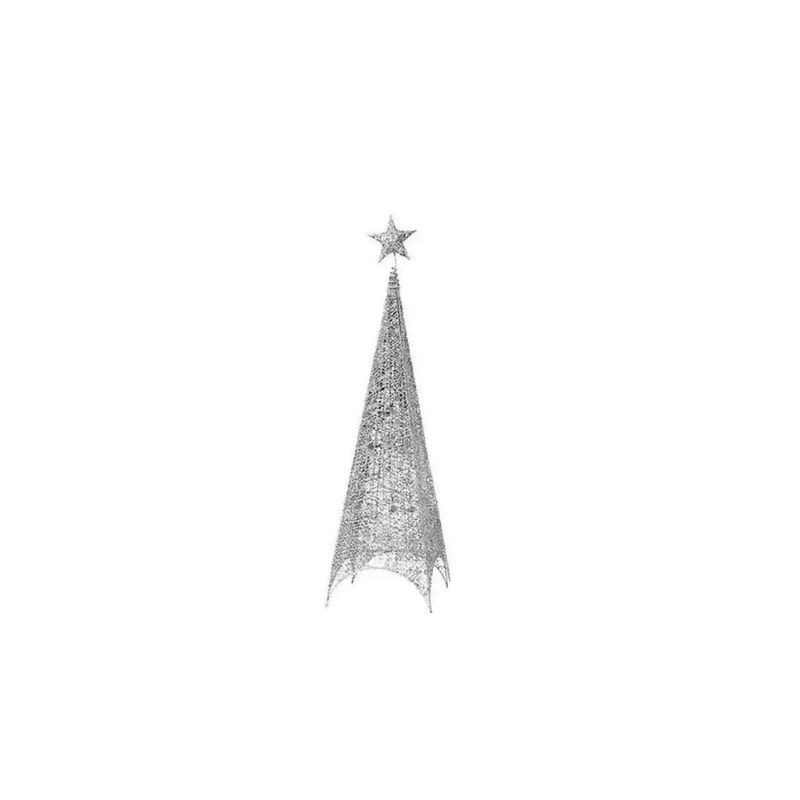 GENERICO - Arboles De Navidad  Led 1,5m Gris