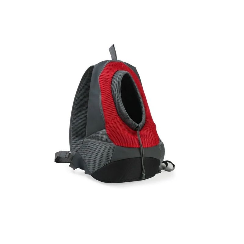 GENERICO - Mochila Malla Bolso Transporte Mascotas T Grande Red