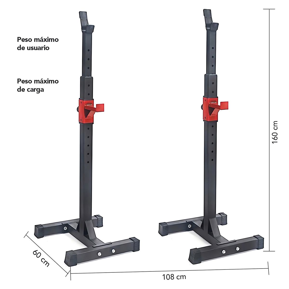 ATLETIS - Home Gym Squat Rack Atletis Force Line 100