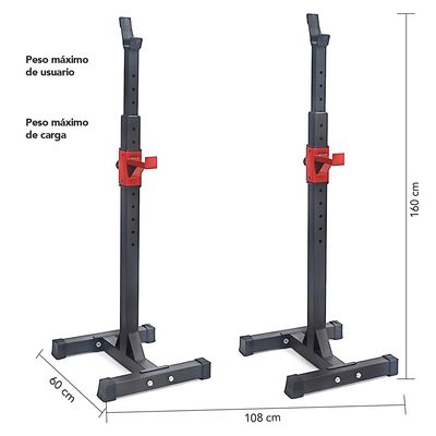Imagen 2 del producto Home Gym Squat Rack Force Line 100
