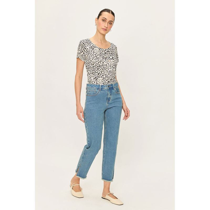 ASH - Jeans Straight Azul Mujer Ash