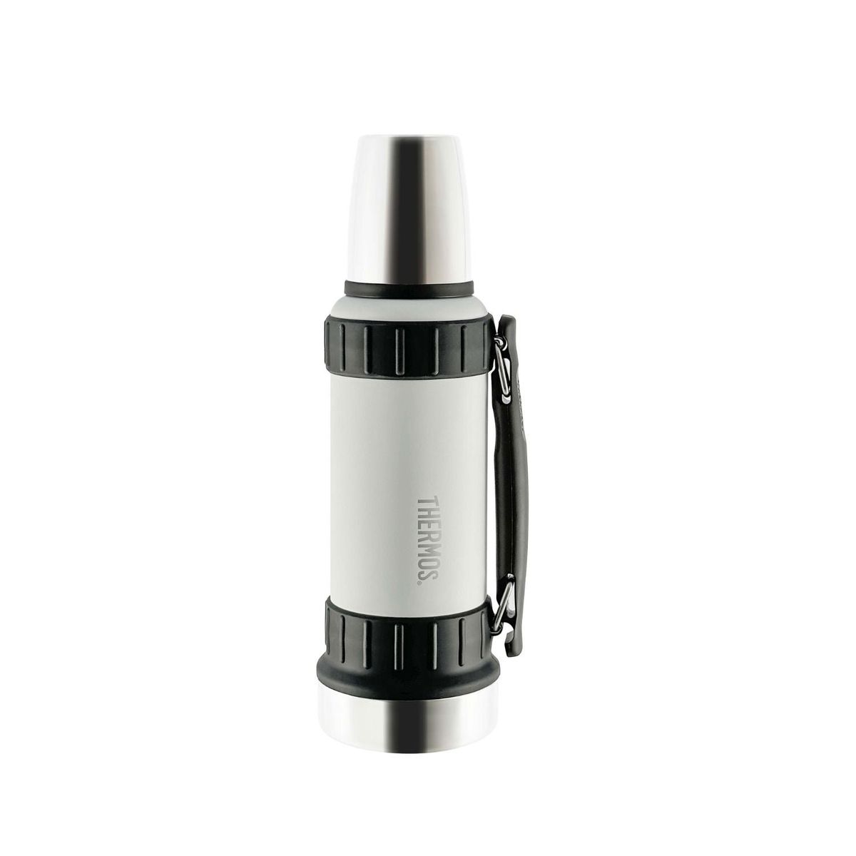 THERMOS - TERMO LÍQUIDO ACERO INOXIDABLE WORK BLANCO 1, 2 LT