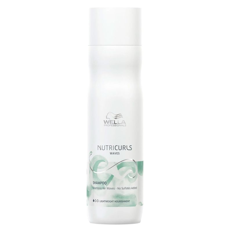 WELLA - Shampoo Wella Nutricurls Sin Sulfatos Para Rizos 250ml