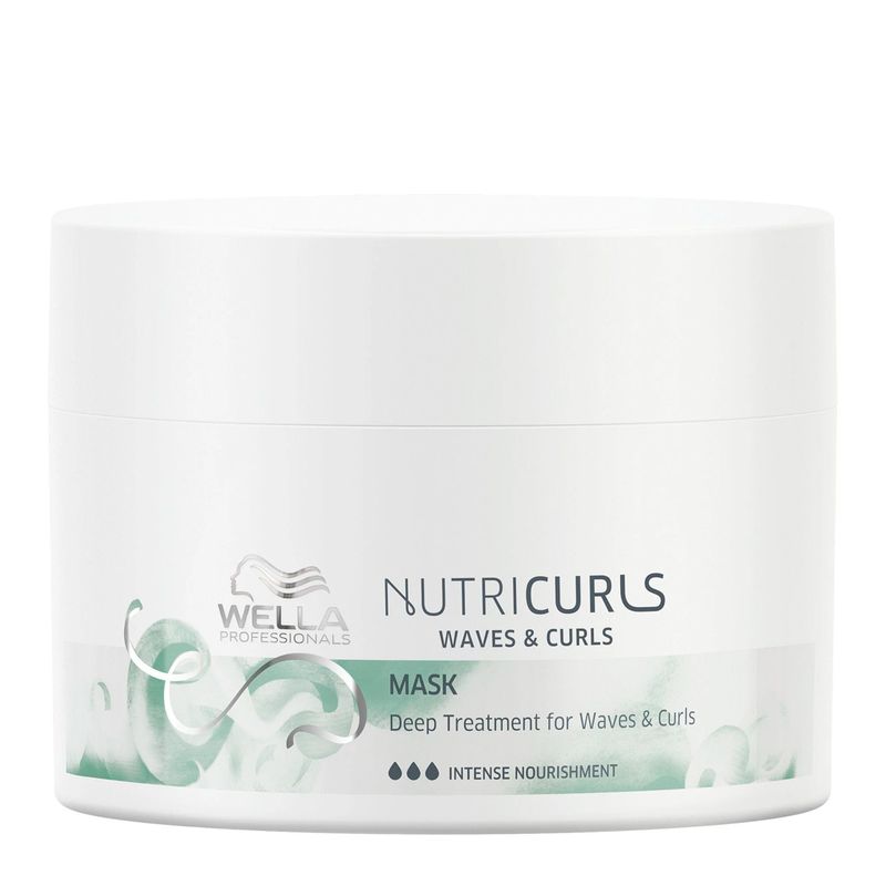 WELLA - Mascarilla Nutritiva Wella Nutricurls Para Pelo Rizado 500ml