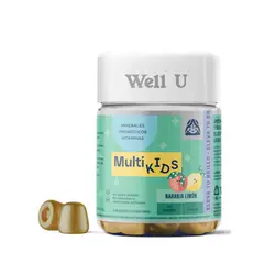 WELL U - GOMITAS MULTIKIDS PARA NIÑOS 60UN