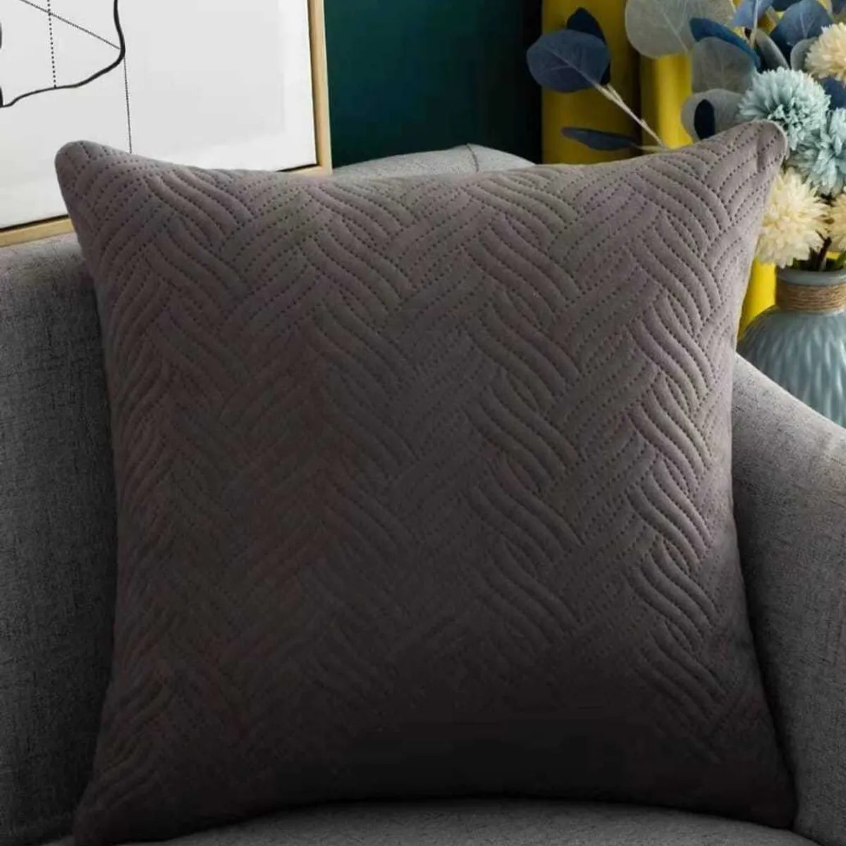 GENERICO - PACK DE 2 FUNDAS PLUHS 45x45cm