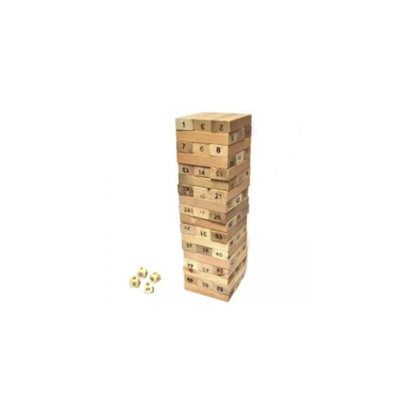 GENERICO - Yenga Número Torre Jenga