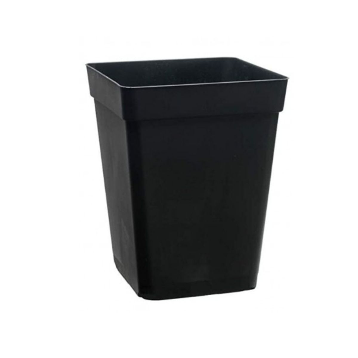 GENERICO - Macetas 11 Litros Plastica Cuadrada Negra - Unidad