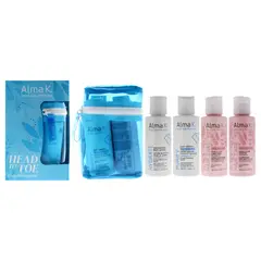 ALMA K - Kit de Esenciales para Viaje 4 Piezas -