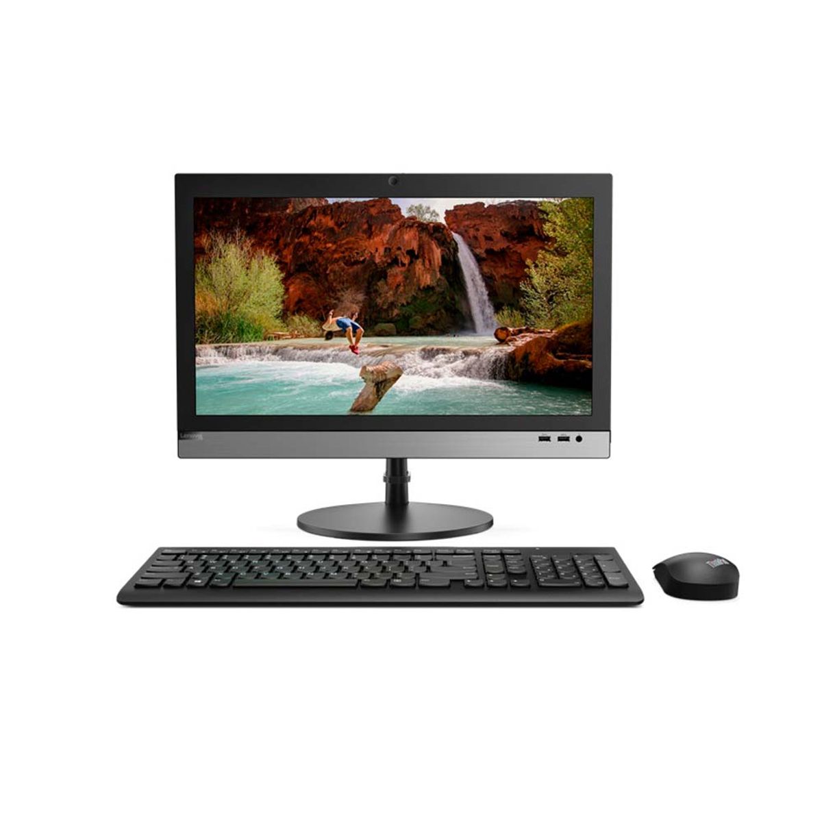 LENOVO - Reacondicionado AIO Lenovo V330 i3 8 GB 256 SSD + 500GB HDD, 19.5 Win 10 Pro