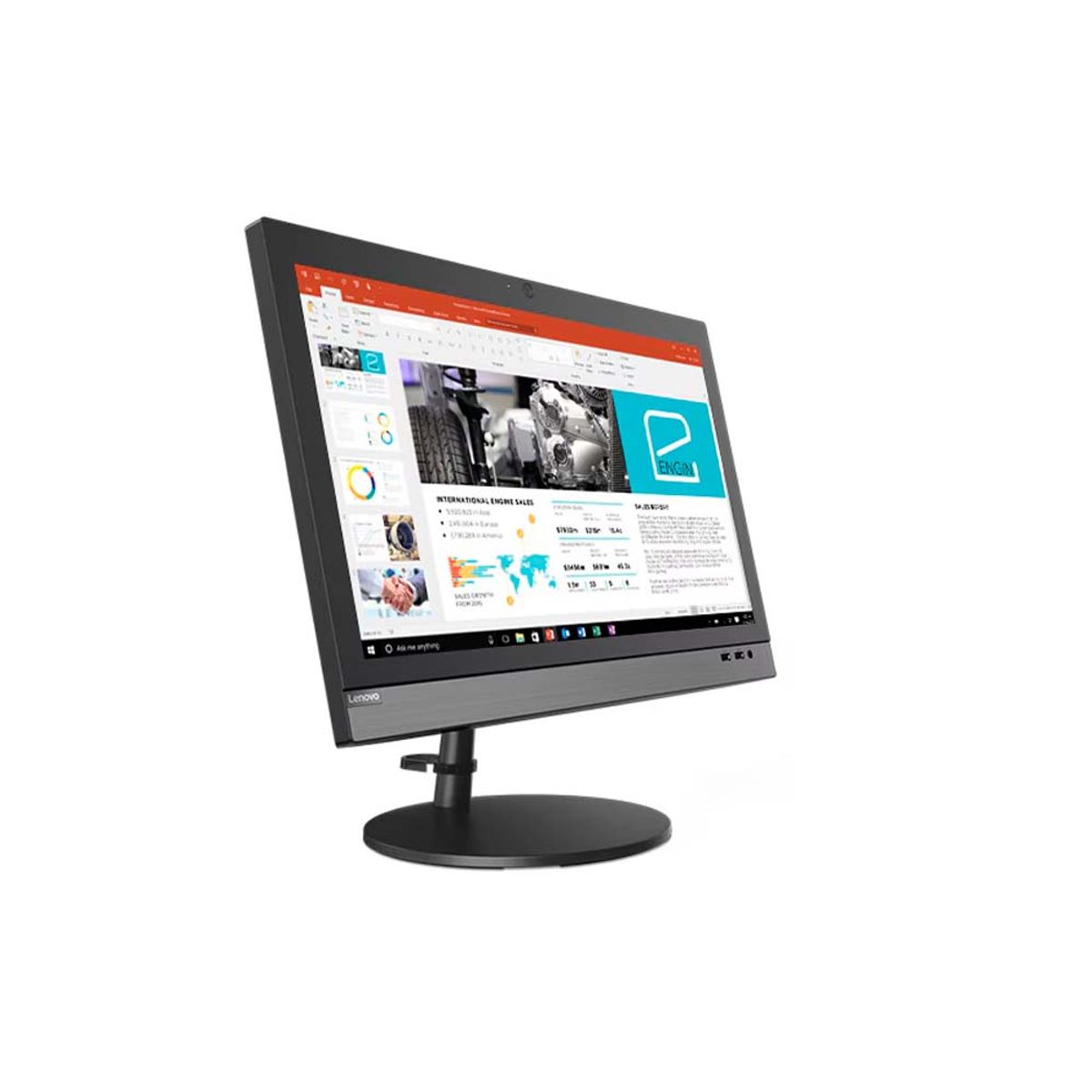 LENOVO - Reacondicionado AIO Lenovo V330 i3 8 GB 256 SSD + 500GB HDD, 19.5 Win 10 Pro