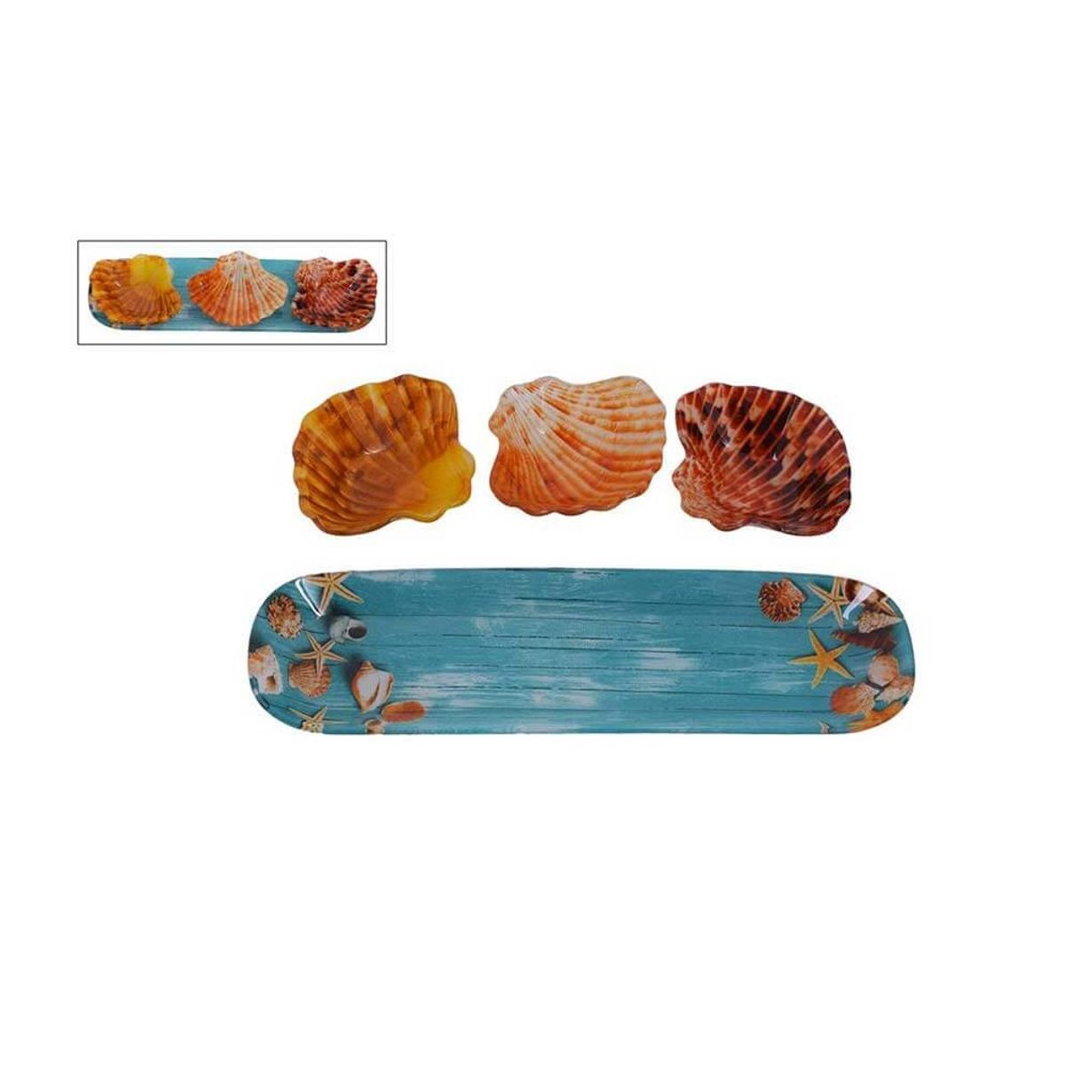 CAP DOR - Bandeja de Picoteo Modelo Ostión