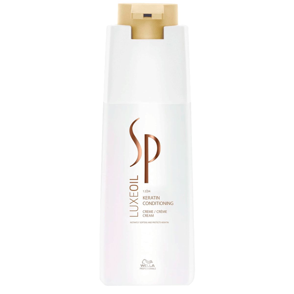 WELLA - Acondicionador Wella Sp Luxe Oil Keratin Cream 1000ml