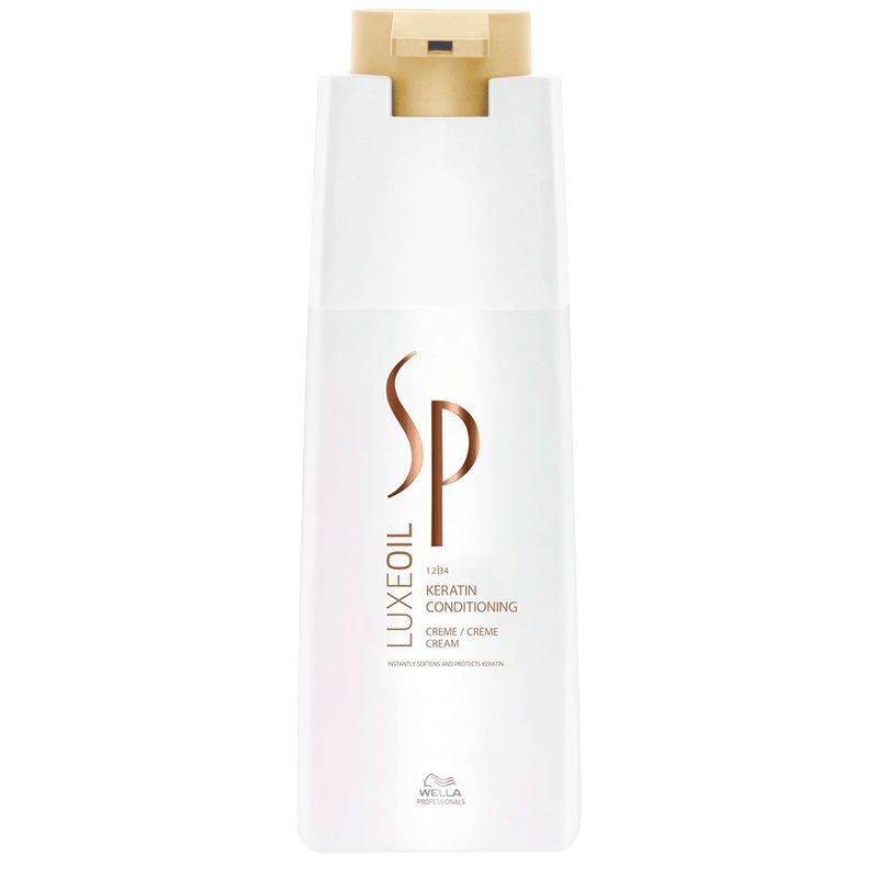 WELLA - Acondicionador Wella Sp Luxe Oil Keratin Cream 1000ml