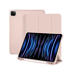 JOICO - Funda Smart Cover Para iPad 12.9(Pro) Con Ranura Lapiz Rosa