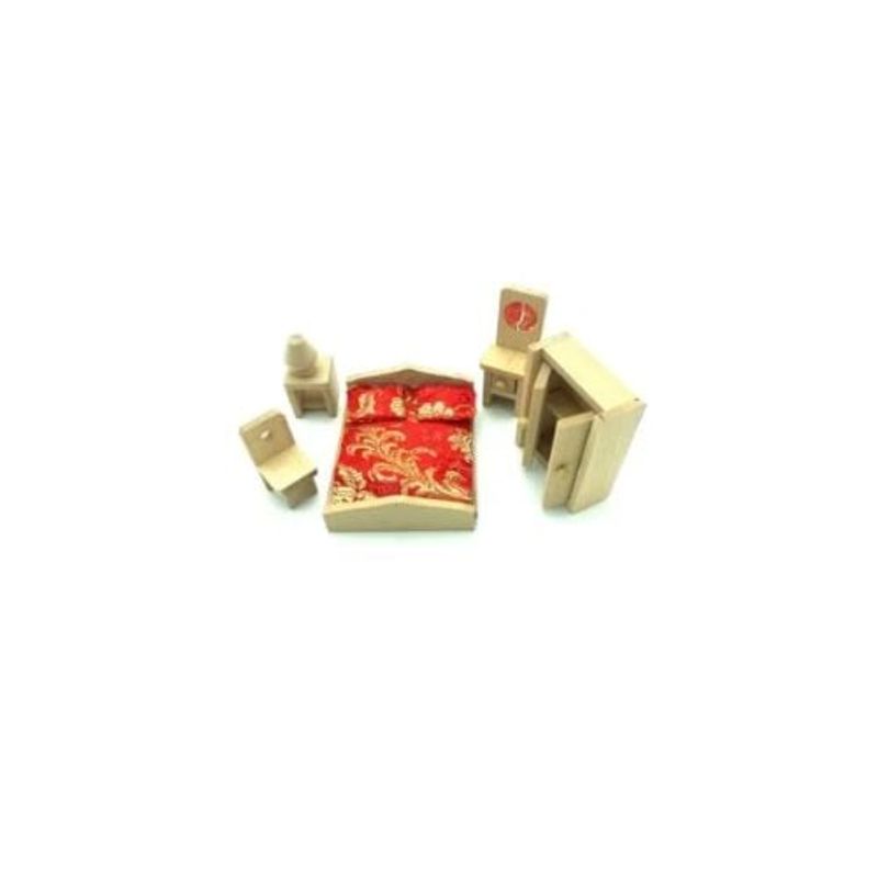 GENERICO - Dormitorio Mini Mueble Juguete Miniatura