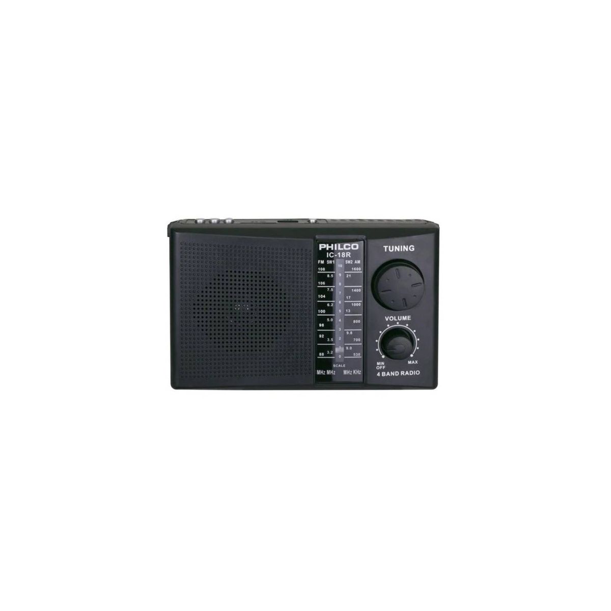PHILCO - Radio Philco IC-X60 4 bandas AM/FM/SW1/SW2