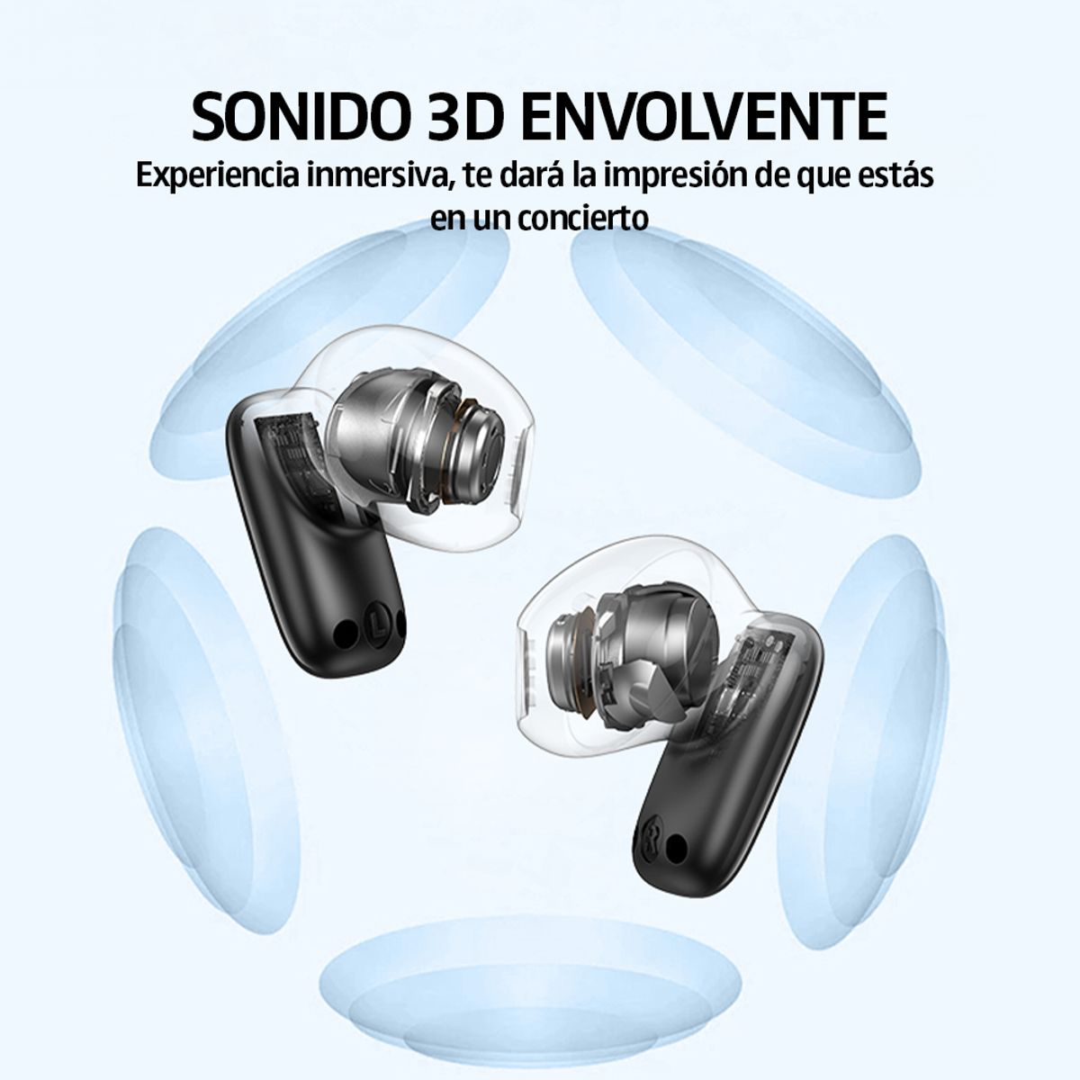 USAMS - Audifonos Bluetooth Usams ID25 Wireless Inalambrico In Ear Rosa