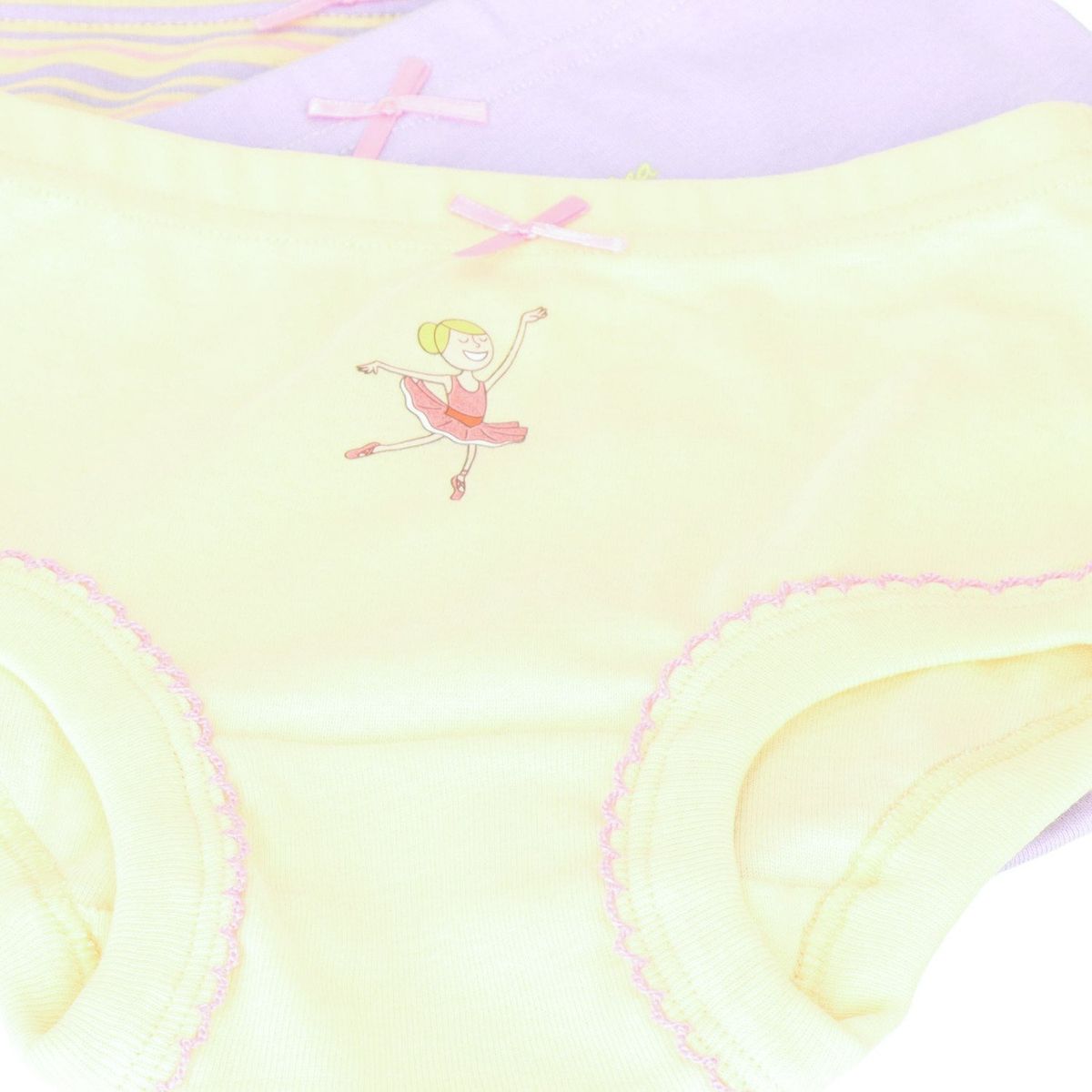 MOTA - Calzon Algodón Niña Pack 3 Mota