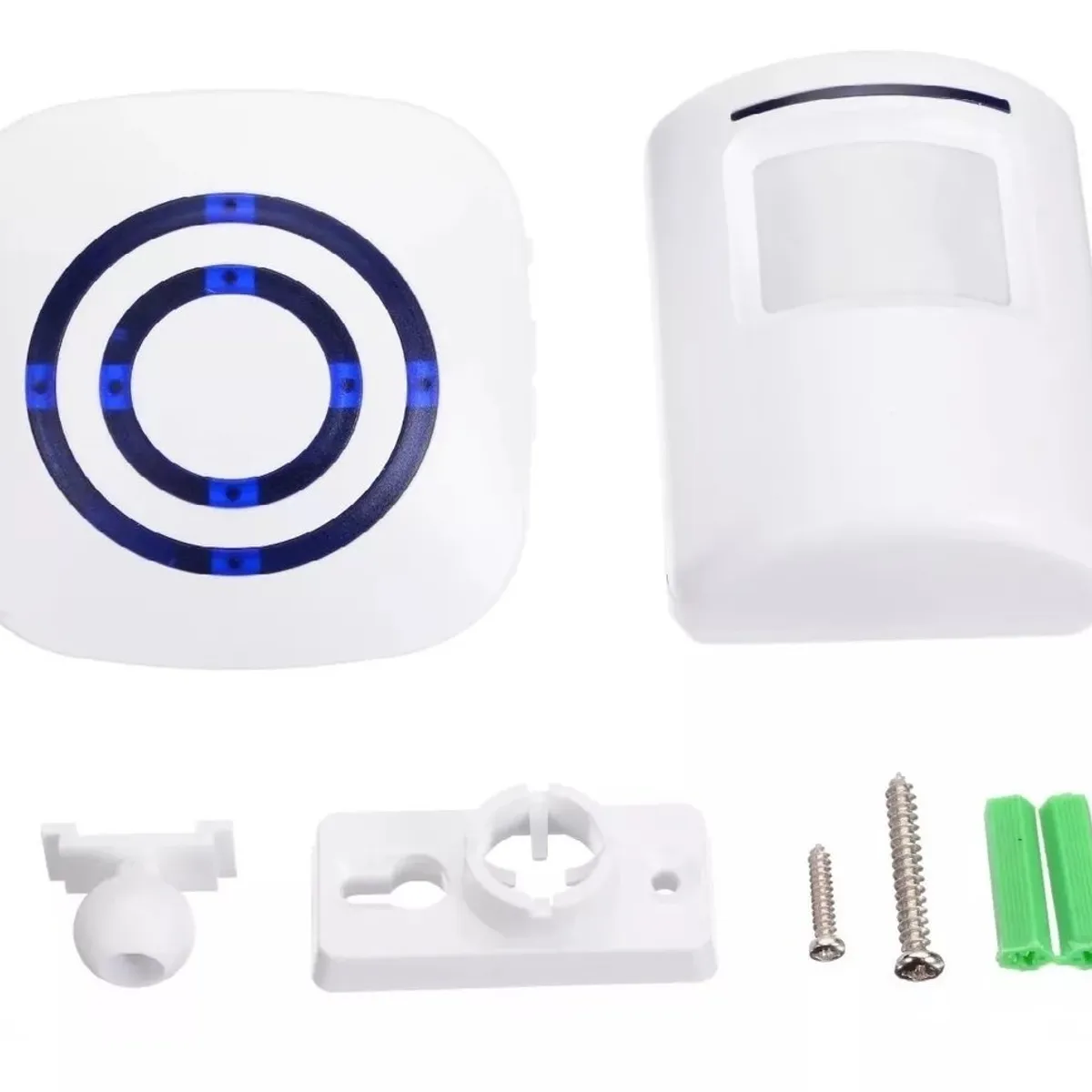 GENERICO - Timbre inalambrico con Sensor PIR, 38 canciones, Detector infrarrojo