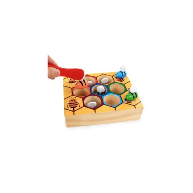 GENERICO - Juego de Abeja Juguete de Madera Montessori