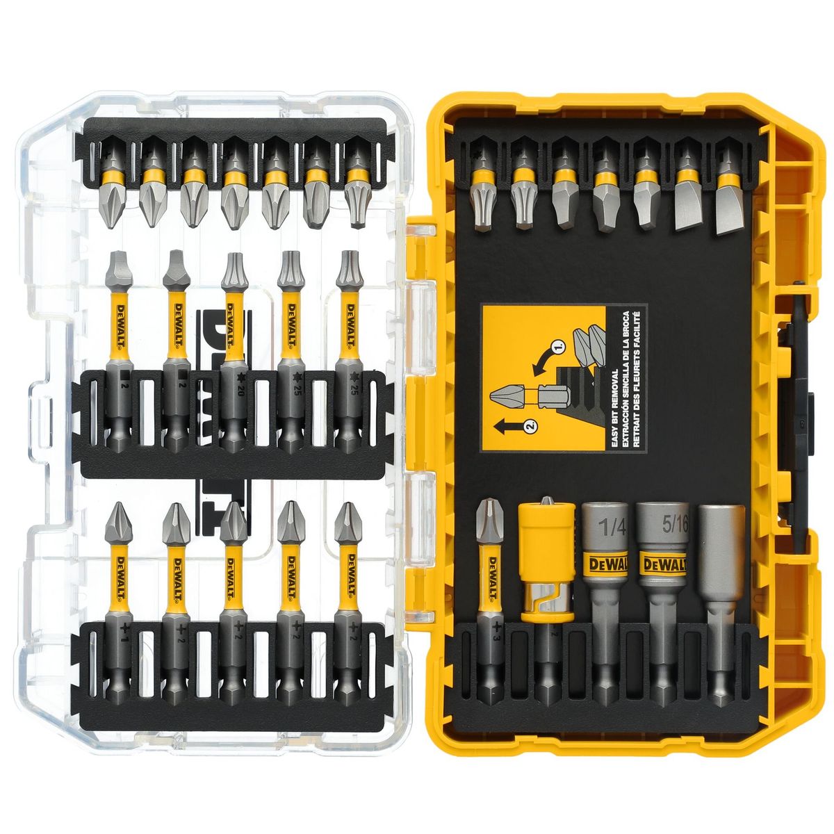 DEWALT - Set 30 puntas llave de impacto MAXFIT DEWALT DWAUMF30SET