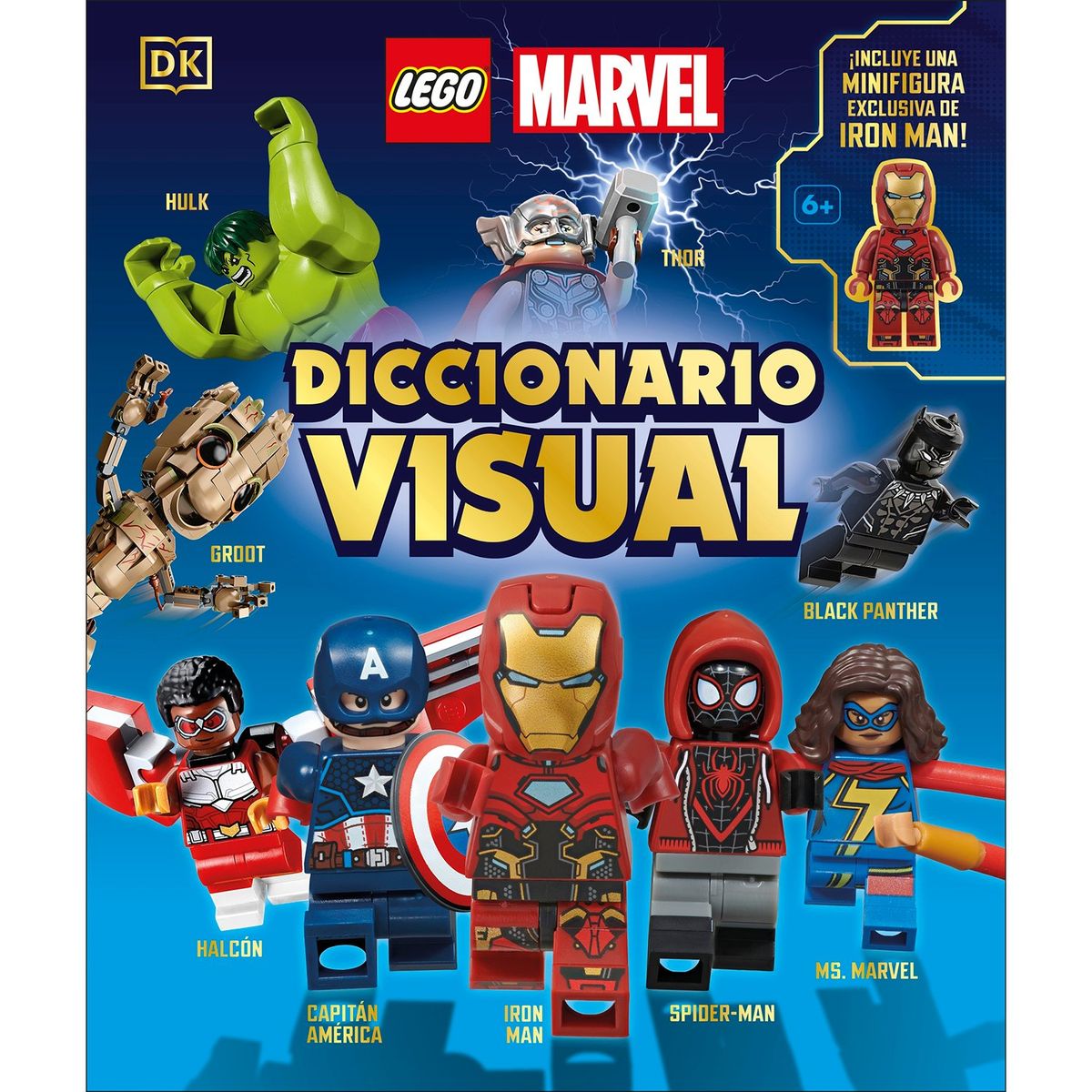 PENGUIN RANDOM HOUSE - Libro Lego Marvel: El Diccionario Visual