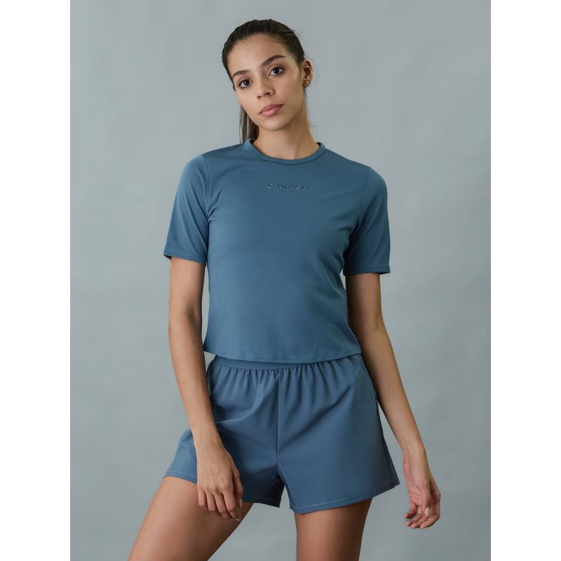 CALVIN KLEIN - Short Woven Sport Azul Calvin Klein
