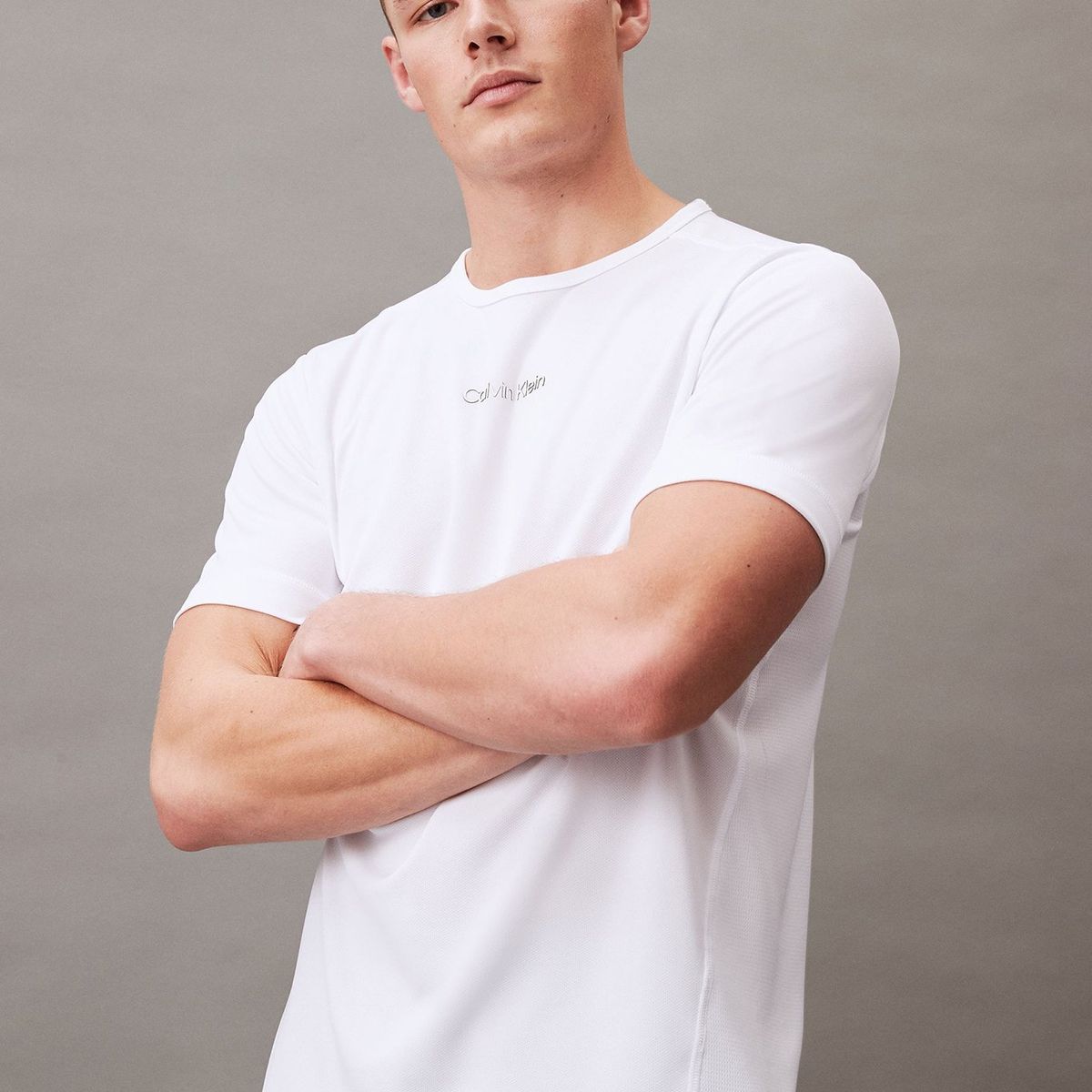 CALVIN KLEIN - Polera Modern Sport Blanco Calvin Klein