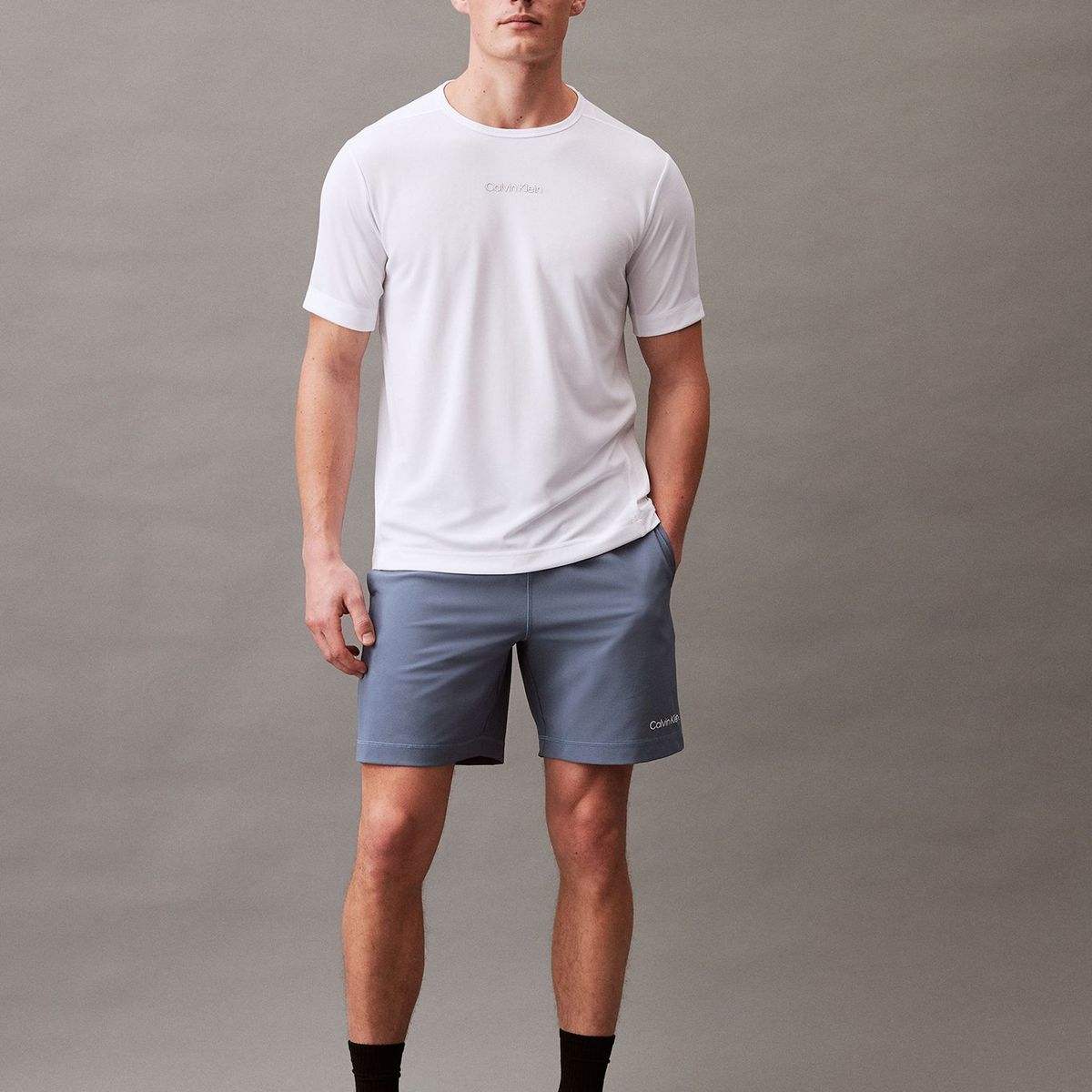 CALVIN KLEIN - Polera Modern Sport Blanco Calvin Klein