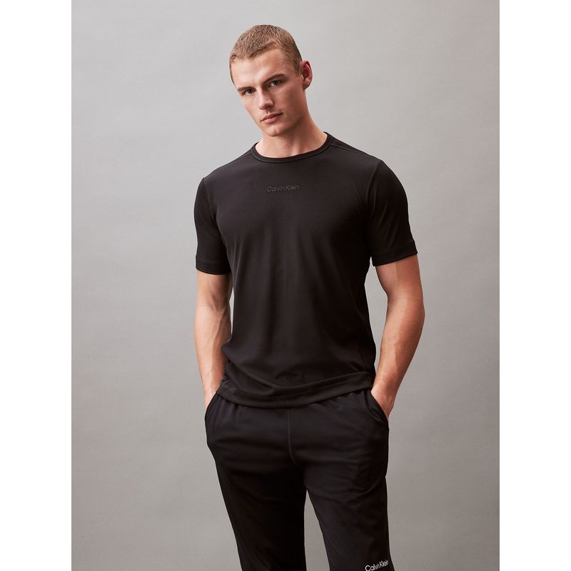 CALVIN KLEIN - Polera Modern Sport Negro Calvin Klein