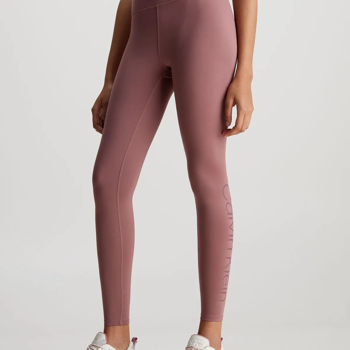 CALVIN KLEIN - Calzas Vertical Logo Rosa Calvin Klein