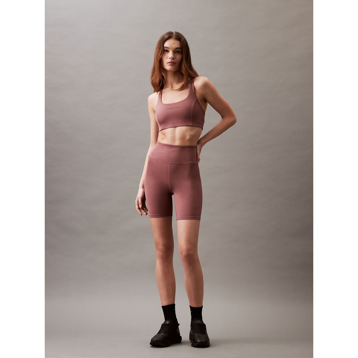 CALVIN KLEIN - Short Biker CK Sport Rosa Calvin Klein