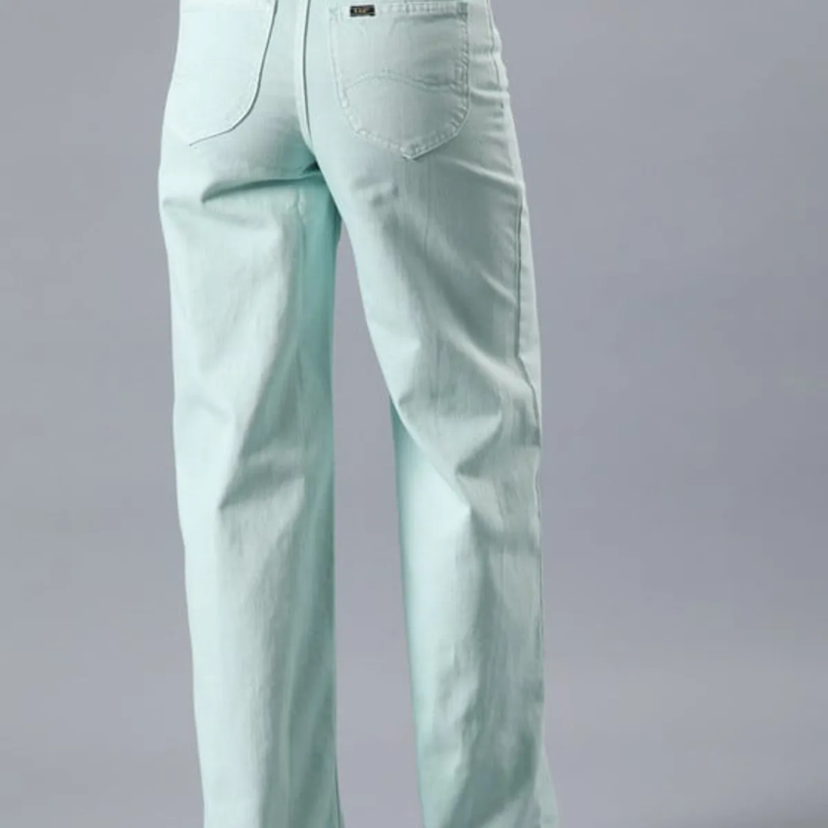 LEE - Jeans Stella A Line Relaxed Fit Tiro Alto Verde