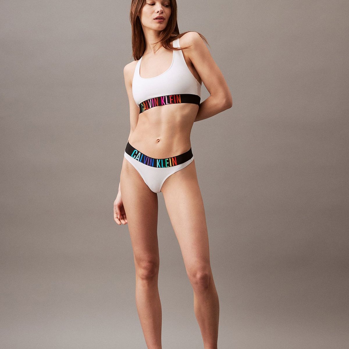 CALVIN KLEIN - Bralette Intense Power Pride Cotton Blanco Calvin Klein