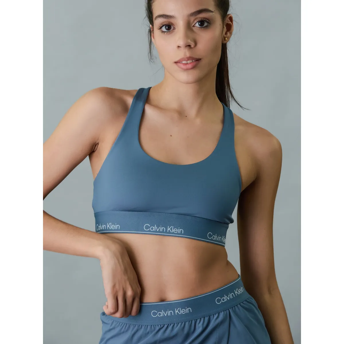 CALVIN KLEIN - Bralette Deportivo CK sport Azul Calvin Klein