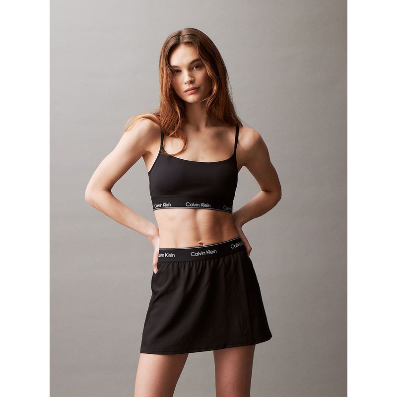 CALVIN KLEIN - Falda Short CK Sport Negro Calvin Klein