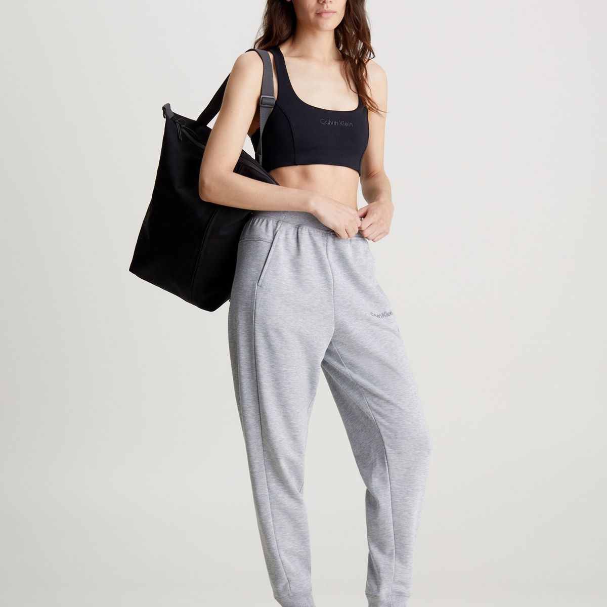 CALVIN KLEIN - Jogger Terry Gris 030 Mujer Calvin Klein