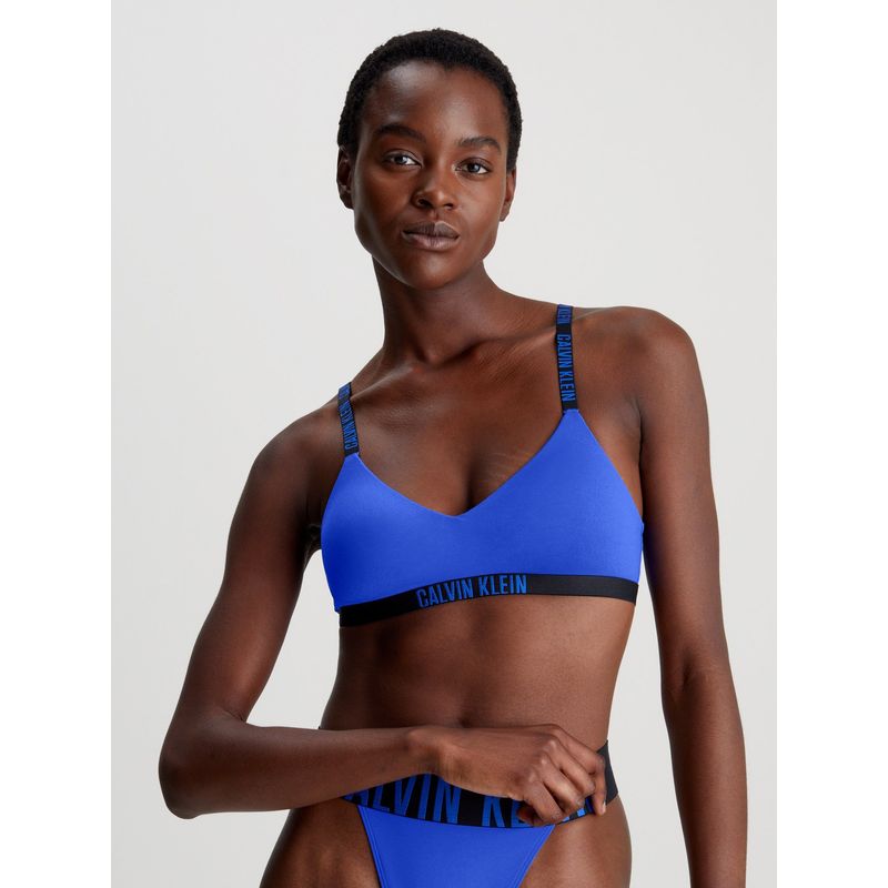 CALVIN KLEIN - Bralette Intense Power Micro Azul Calvin Klein