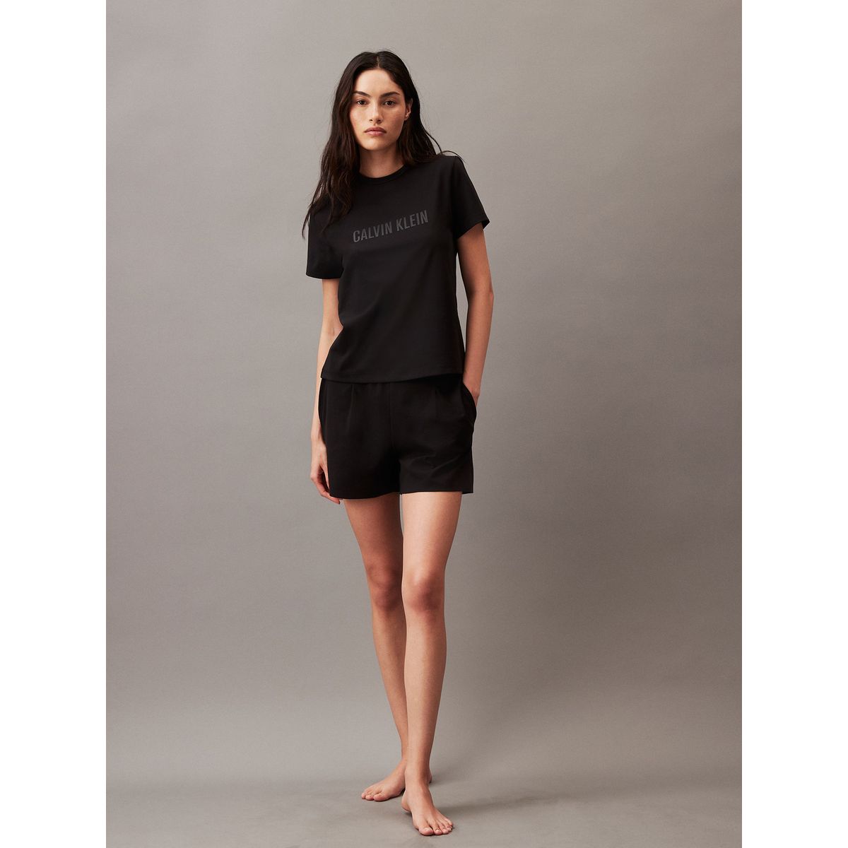 CALVIN KLEIN - Set de Pijama Intense Power Negro Calvin Klein