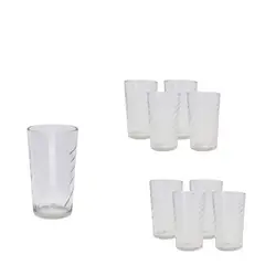 GENERICO - Set De 6 Vasos Para Vajilla