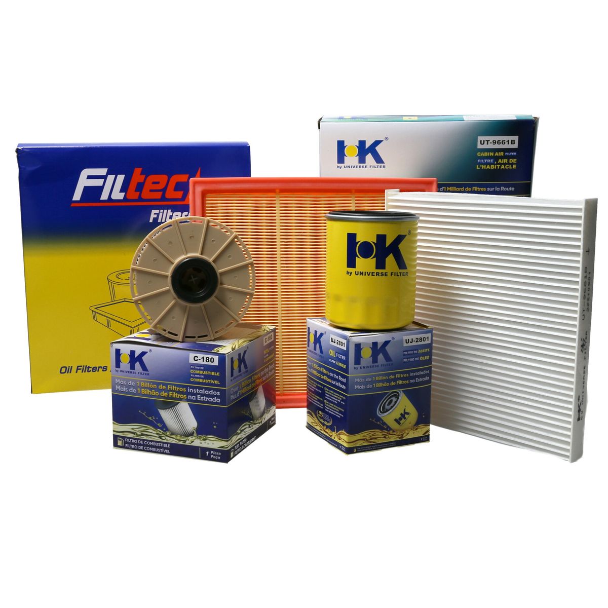 HK - Kit Filtros Chevrolet Dmax 2.5 Diesel