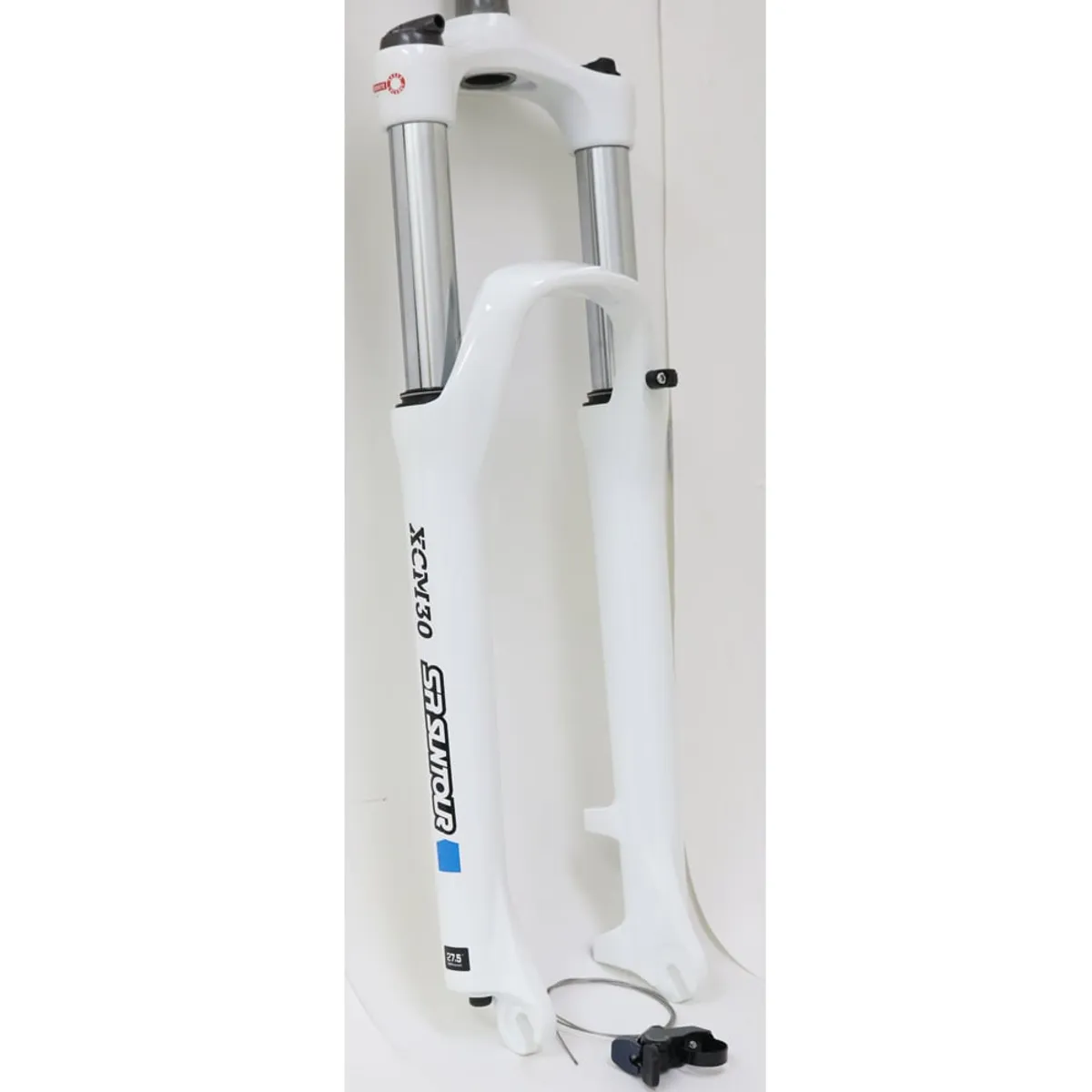 GENERICO - Horquilla Suntour 27.5" XCM DS DS 120mm 9x100mm Blanco