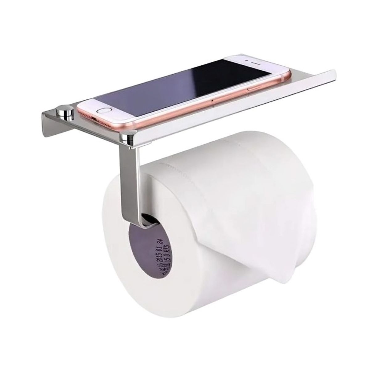 OEM - Porta Rollo Papel Higiénico Confort Soporte Celular