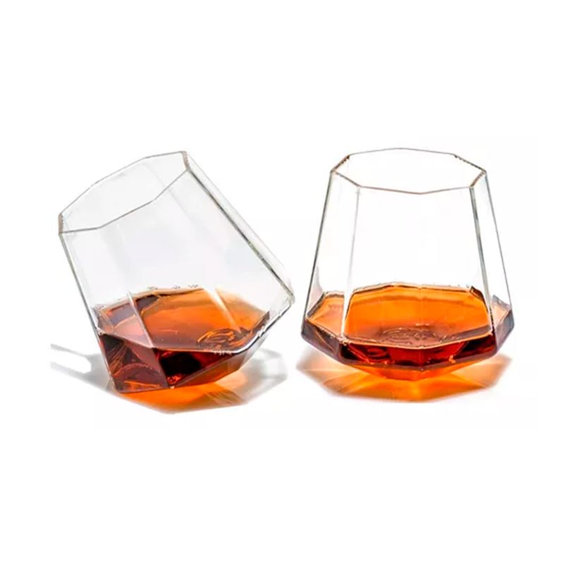 GENERICO - Set 6 Vasos Estilo Nordico Transparente