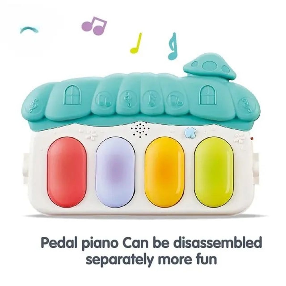 BABY - Alfombra Musical Con Piano Set Estimulación Para Bebe Gym